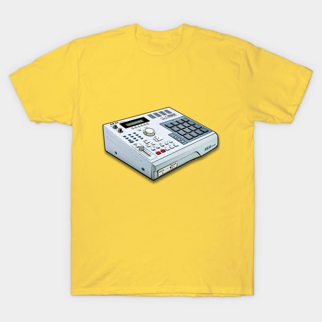 MPC 2000 Beat-Maker Tribute Design T-Shirt by DankFutura